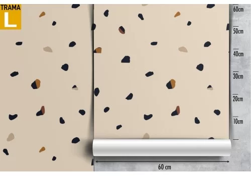 Carta da Parati marmo rosa antico vintage. 2