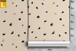 Antique vintage pink marble wallpaper.