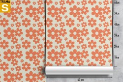 Carta da Parati Design e Stili Flora e Fauna Fiori Natura Moderna