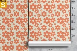 Carta da Parati Design e Stili Flora e Fauna Fiori Natura Moderna