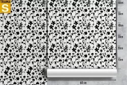 Carta da Parati Design e Stili Flora e Fauna Astratta Fiori Moderna Natura