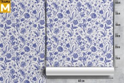 Vintage Nature Flowers Wallpaper