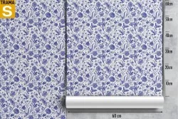 Wallpaper Design and Styles Flora and Fauna Flowers Nature Vintage