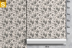 Carta da Parati Design e Stili Flora e Fauna Fiori Natura Vintage