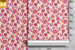 Carta da Parati Fiori Moderna Natura