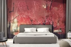 Wallpaper Paintings and Watercolors Forests and Trees Nature