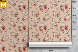 Carta da Parati Fiori Natura Vintage