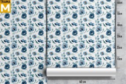 Carta da Parati Natura Fiori Vintage