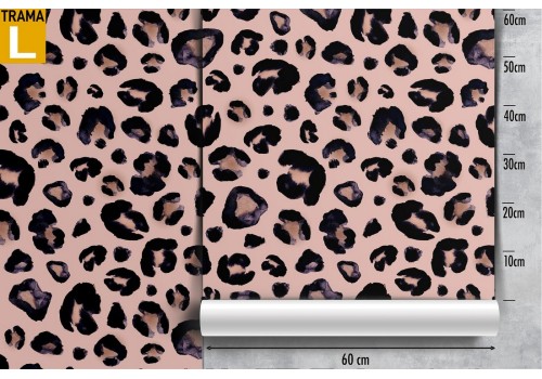 Pink abstract spotted wallpaper decoration. 2