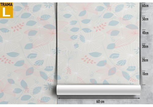 Abstract nature leaves pattern wallpaper. 2