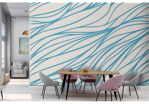 Abstract striped wallpaper modern design.