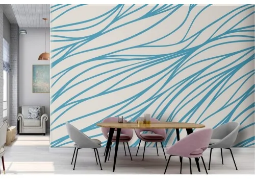 Abstract stripes wallpaper modern design.