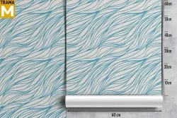 Modern Wallpaper Stripes and Waves