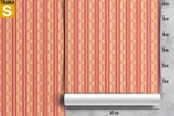Wallpaper Design and Styles Geometric Stripes and Waves Vintage