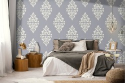Damask wallpaper classic vintage design.