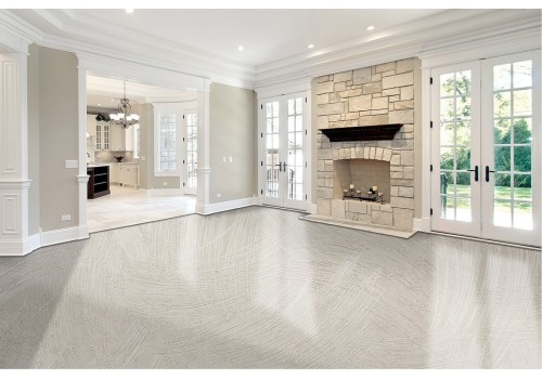 White plaster surface wallpaper