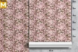 Carta da Parati Astratta Fiori Natura Moderna