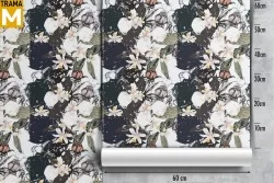 Carta da Parati Fiori Moderna Natura