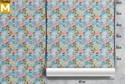 Vintage Nature Flowers Wallpaper