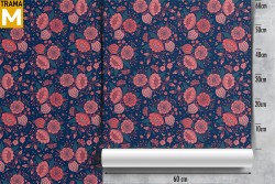 Modern Nature Flowers Wallpaper