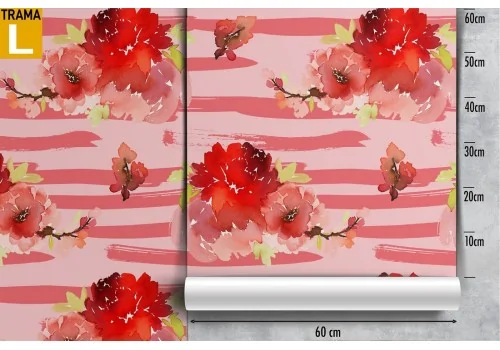 Wallpaper pattern modern abstract flowers nature. 2