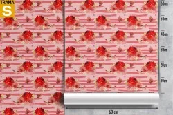Wallpaper Design and Styles Abstract Flora and Fauna Modern Flowers Nature