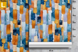 Abstract decoration modern painting wallpaper.