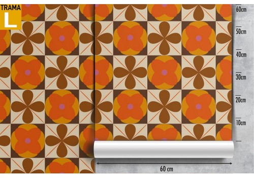 Vintage geometric decoration wallpaper tiles. 2