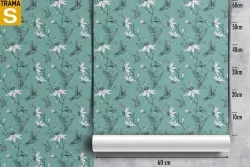 Carta da Parati Design e Stili Flora e Fauna Fiori Moderna Natura