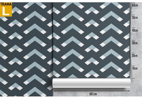 Geometric striped vintage wallpaper decoration. 2