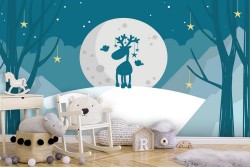 Carta da Parati Animali uccelli Paesaggi