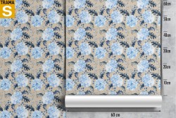 Carta da Parati Design e Stili Flora e Fauna Fiori Moderna Natura