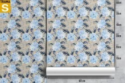 Carta da Parati Design e Stili Flora e Fauna Fiori Moderna Natura
