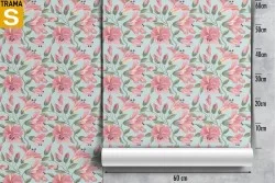 Carta da Parati Design e Stili Flora e Fauna Fiori Natura Tropicale