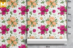 Carta da Parati Fiori Natura Vintage