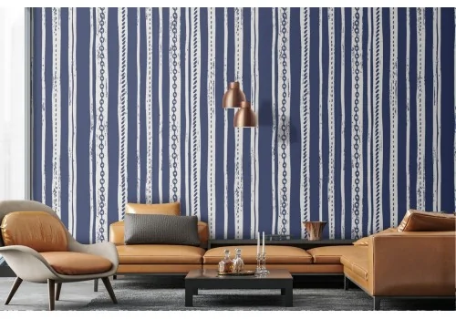 Modern design striped wallpaper pattern.