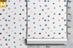 Wallpaper Decorations and Patterns Stripes and Polka dots