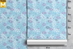 Stylized Nature Flowers Wallpaper