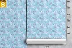 Carta da Parati Design e Stili Flora e Fauna Fiori Natura Stilizzata