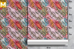 Modern Flowers Wallpaper Stylized Nature