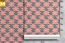 Geometric Flowers Nature Modern Wallpaper