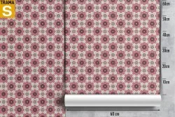Wallpaper Design and Styles Flora and Fauna Flowers Geometric Nature Vintage