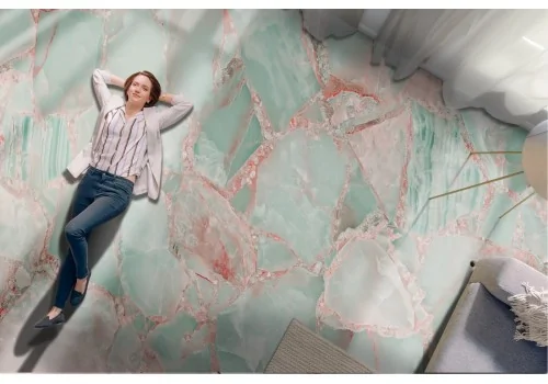 Marble mosaic wallpaper surface 2