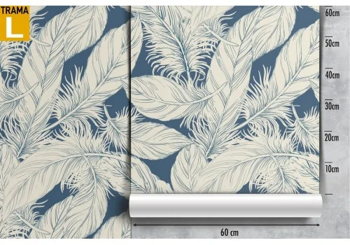 Wallpaper feathers nature pattern. 2