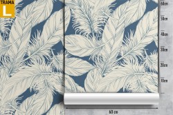 Wallpaper feathers nature pattern.