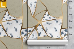 Luxury marble surface wallpaper design.