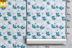 Stylized Nature Flowers Wallpaper