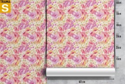 Carta da Parati Flora e Fauna Design e Stili Fiori Moderna Natura