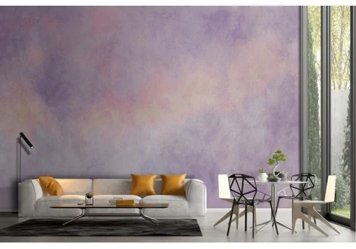 Abstract rainbow wallpaper pink clouds