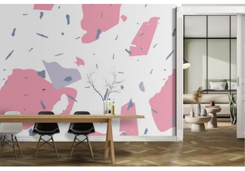 Modern abstract pink wallpaper decoration.